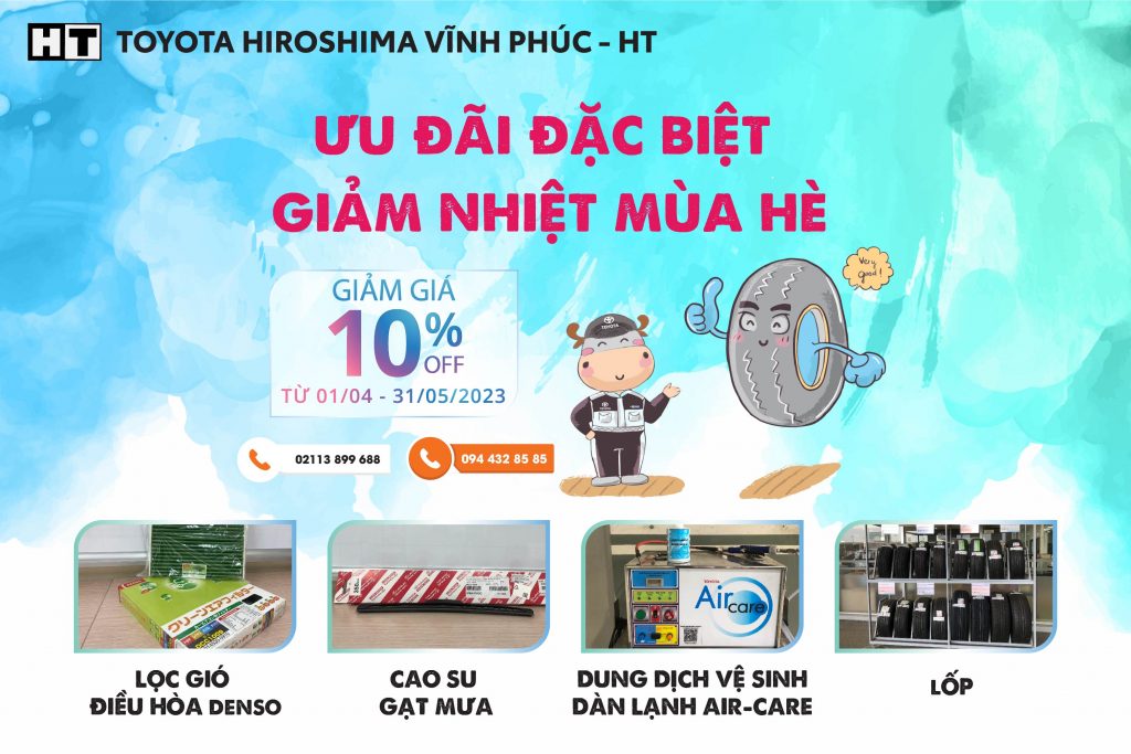 ưu đãi đặc biệt giảm nhiệt mùa hè